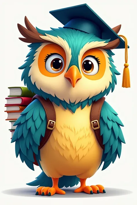 Mascot name: Zé Saber
Appearance :  Zé Saber is a friendly and colorful owl ,  Symbol of wisdom .  He has feathers in vibrant shades of blue , yellow and green,  representing the diversity and joy of learning .  Your eyes are big and expressive,  transmitt...