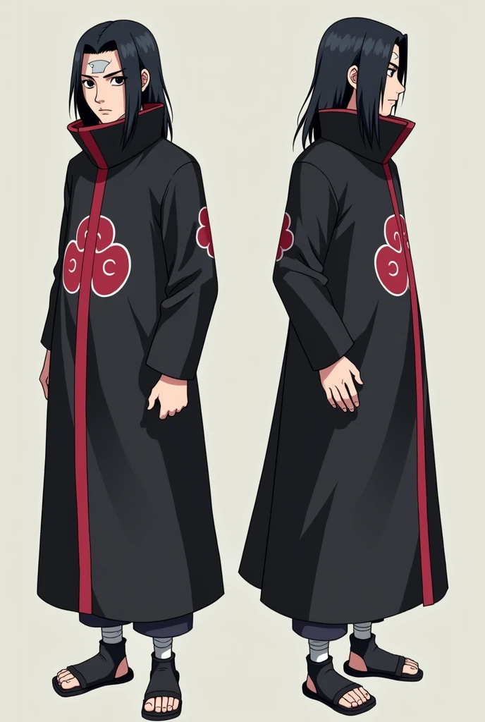 Itachi Uchiha model sheet