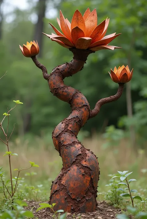 You must put a picture of a rust plant this plant is made of copper cathodes