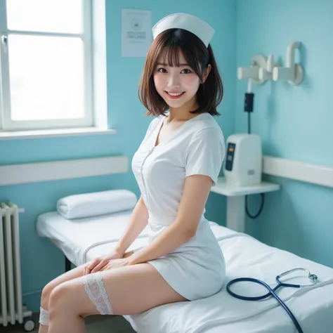 『 1 girl :1.3』『 REAL PHOTO:1.3』 top quality:1.2、(( Big Breasts ))、 I can see a little cleavage 、(( young woman))、(( has red cheeks))(( Im showing my teeth and laughing 1 :3))、((( anatomically correct、 perfect anatomy 、 anatomically correct指)))、
( top qual...