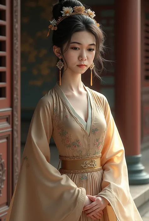 Beautiful Chinese Antique Girl
