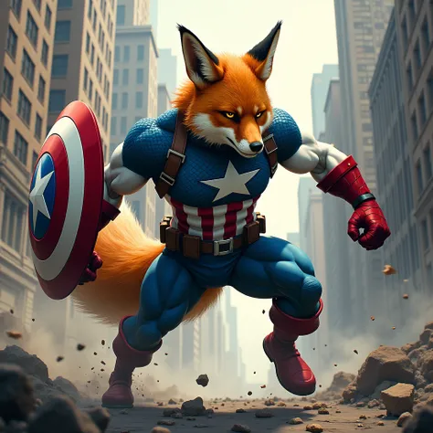 captain america hybrid a fox