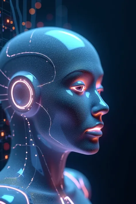 

The profile picture should represent the theme of your AI-generated content. Here’s a concept:

- **Main Element:** A glowing, futuristic AI face or icon, with smooth lines and minimalistic features, suggesting a blend of human and machine intelligence. ...