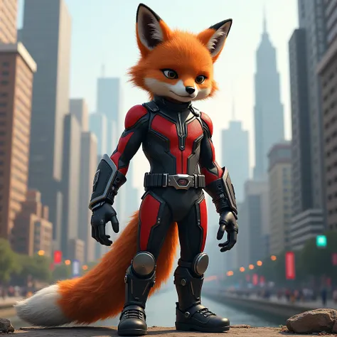 ant MAn superhero hybrid a fox