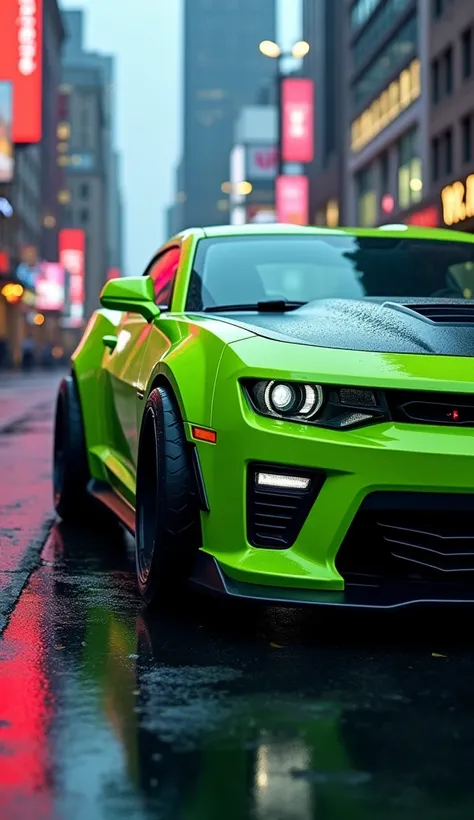 Camaro helcat verde