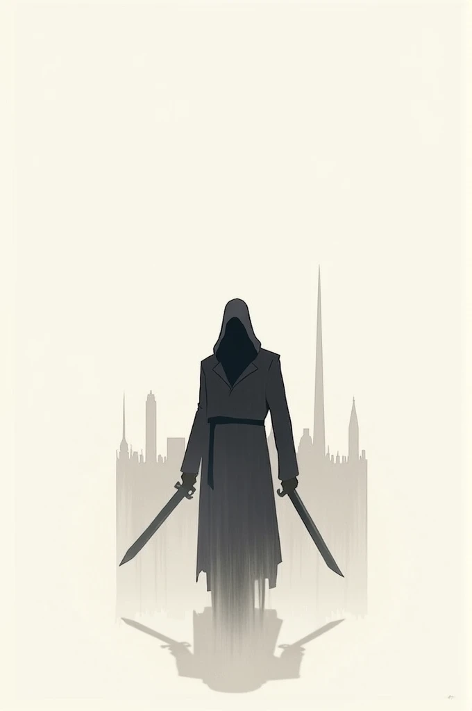 Minimalist drawing of the game Assassins Creed 