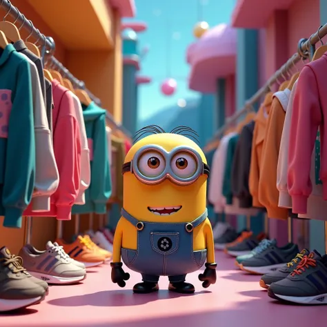 Minion out of Despicable Me Made my own Eternity Shop and sells clothes and sneakers