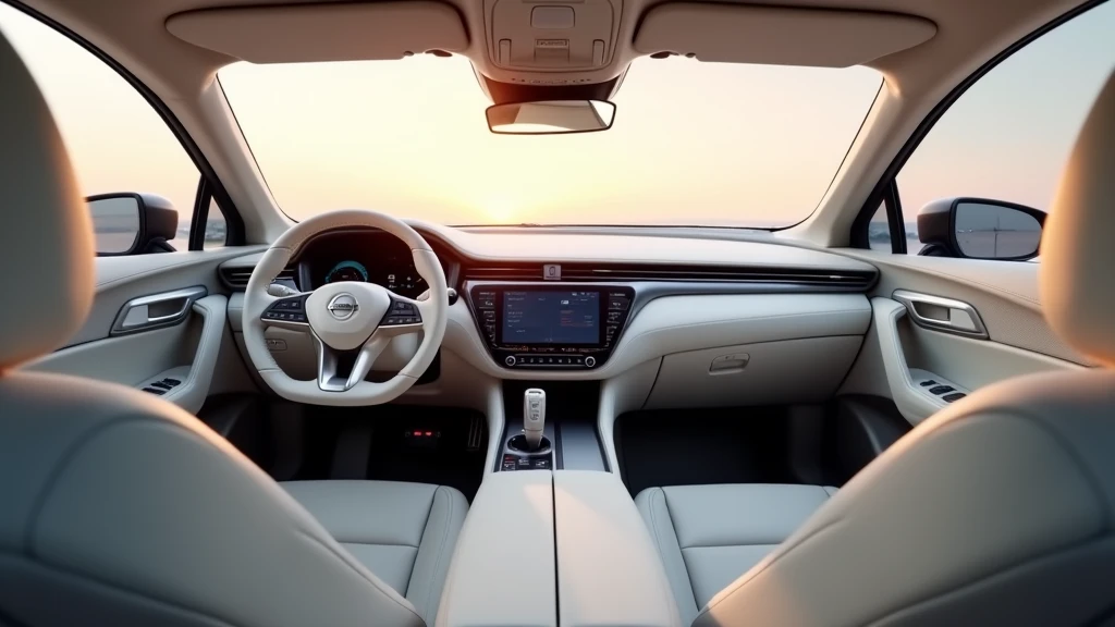 2025 Nissan Murano white color interior view pictures 