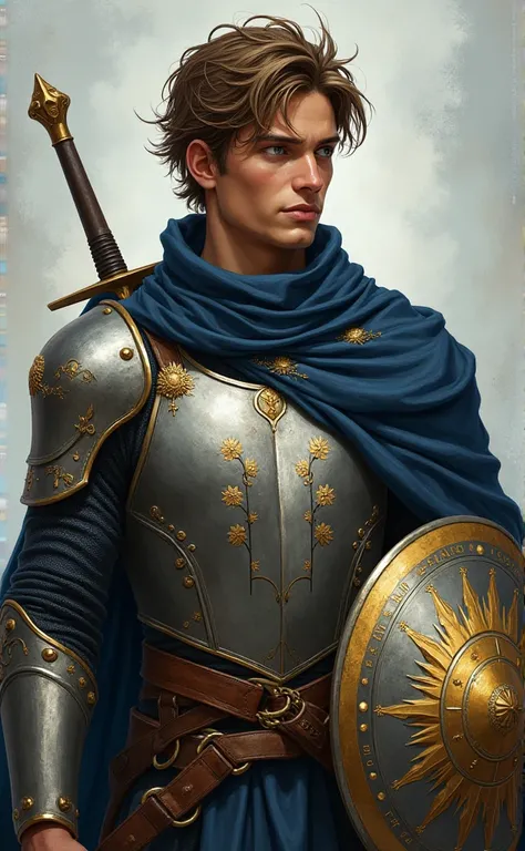 Eidan is a young man,  of 23 years, with a magnetic presence that balances strength and vulnerability. His light brown hair falls in messy locks that frame his angular face, And his deep blue eyes reflect both the determination of a warrior and the doubts ...