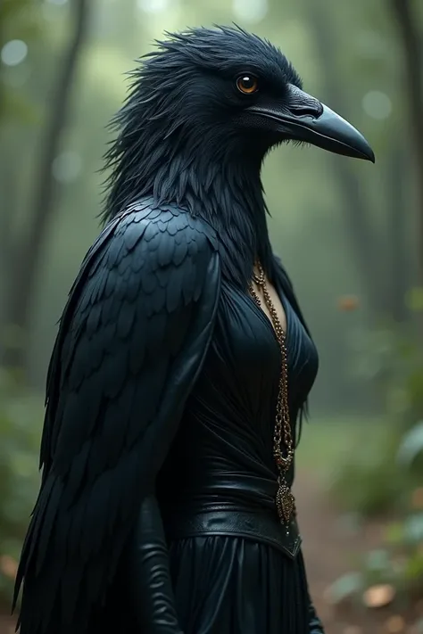 Create for me a table with 1 .prompt (in English) to generate a very realistic image of each animal female version In a crow in the mantle woman parading