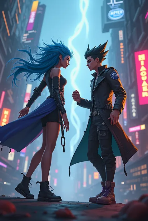 jinx and ekko