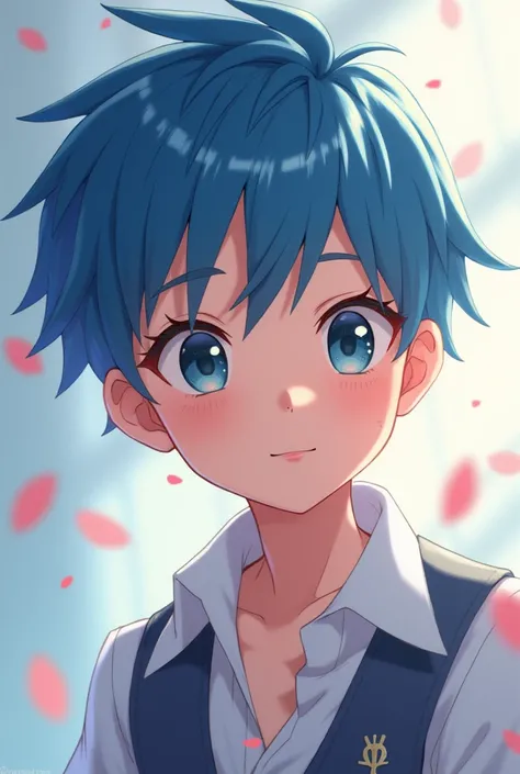  Anime style boy