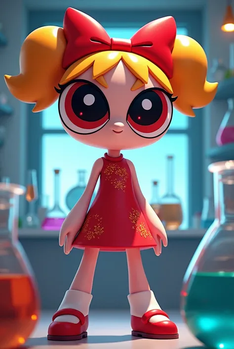 Florzinha das The Powerpuff Scientist
Her colors are red, not green.