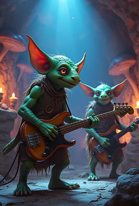 A bard band formed by kobolds that resemble the band pink floyd