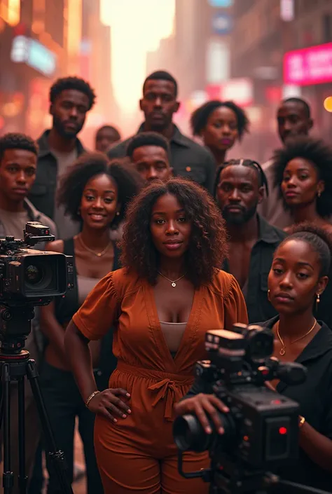 Black Excellence film crew