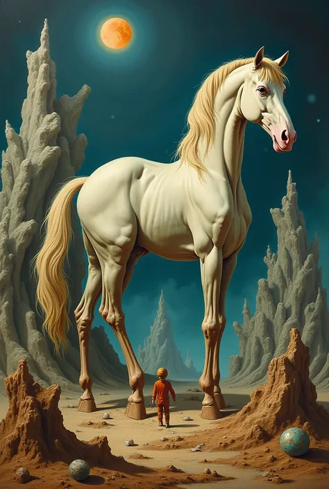 Art that looks like Salvador Dali did it with horse