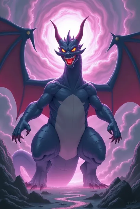 Fusion of Mega Charizard x and Gengar Gigamax