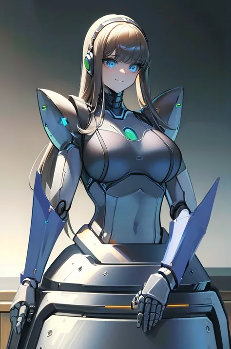 (masterpiece),(Highest quality),(Super detailed),(Best illustrations),(Best Shadow),(Absurd),(Detailed Background),(so beautiful), 16K, 8K, 4K,(Best Shadow),robotization,woman ,big bust,Robot Joint ,Metal skin,Black robot Suit,long hair,a black robot suit ...