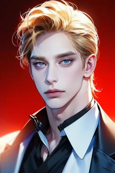 (best quality,4k,8k,highres,masterpiece:1.2),ultra-detailed,(realistic,photorealistic,photo-realistic:1.37),36 year old man,3 day beard,handsome anime,portraits,strong,masculine,dark blond hair,sharp jawline,mesmerizing eyes,perfectly styled hair,cool anim...