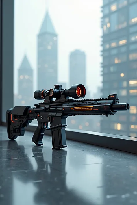 Futuristic sniper project