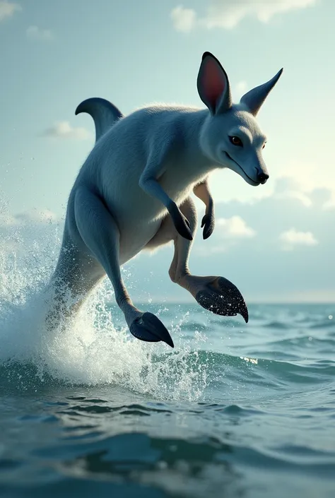 hybrid dolphin with kangaroo