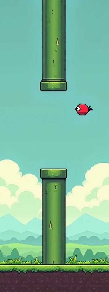 flappy bird top pipe