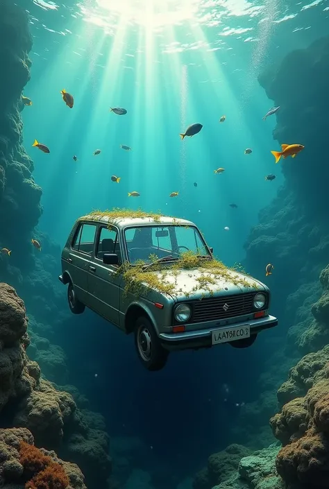 image of suzuki mehran in ocean