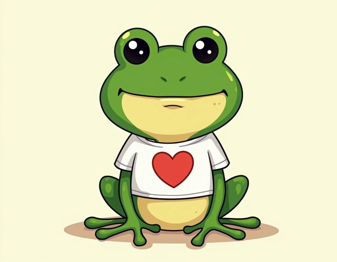 Cartoon Emblem Illustration on Pepe Graphic   I need a cartoon emblem of my company illustrated onto an existing graphic of a cartoon character (SEE ATTACHED FILE AND COMPANY LOGO: https://redbelly.network/brand ).

Put the logo/ emblem on pepes shirt. Rem...