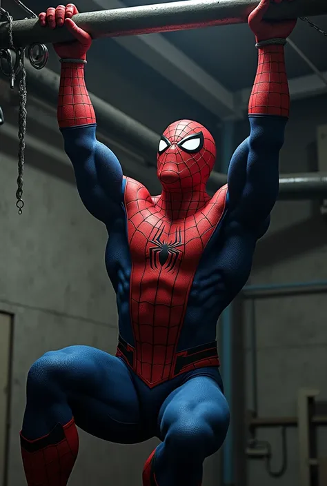 Spider-Man pull up workouts 