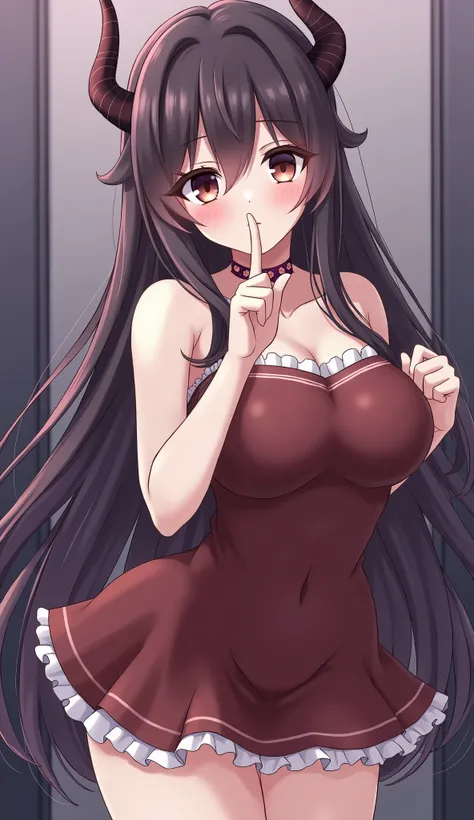 1 , alone, Olhando para o espectador, High resolution ,  Long hair, breasts medium, Blush, hair,  very long hair, Fringe between the eyes, hair with highlights , hair, Sign under the mouth, hair de cabelo,  anime style , corpo inteiro, uma garota de corpo ...