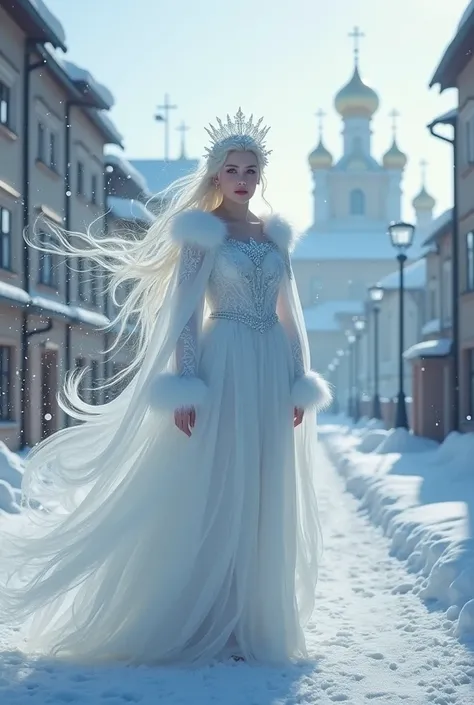 winter　I am the Snow Goddess 　 Belarus Minsk