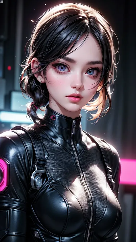 sexy female android nurse, beautiful detailed eyes, beautiful detailed lips, extremely detailed face, long eyelashes, cyborg, hyper-realistic, 8k, highly detailed, intricate details, photorealistic, cinematic lighting, dramatic lighting, vibrant colors, ne...