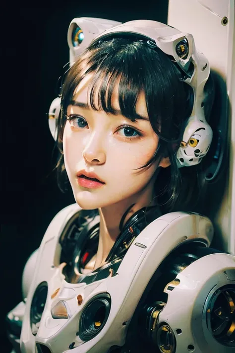 ((super real photography: 1.5)), ((photo realistic: 1.3)), real photo, 
BREAK
A Japanese girl, ((A young girl robot: 1.5)), 
BREAK
((beautiful face: 1.5)), ((Super cute: 1.5)), ((well-balanced face)), longeyelashes, stunning big eyes, luscious glossy lips,...