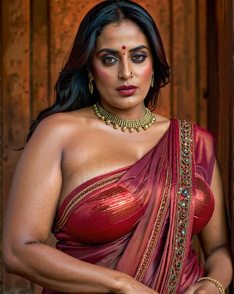 Looks like Mahie Gill, full body Closeup shot, Big chubby aunty, milf, demoness mommy, mother of demons, heavy figure Indian aunty, huge figure, huge massive breast, cougar lady witch, horny Gothic milf,  70 years old gorgeous mature lady, pervert demoness...