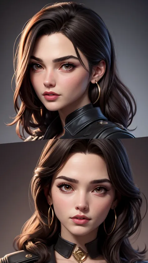  a drawing of a woman with blood on her face and a bloody collar, Charlie Bowater art style, arte da personagem charlie bowater,  Lois van Ross draws , Ross Draws 1. 0, female vampire, carmilla vampire, artgerm e rossdraws, Charlie Bowater style, vampire g...