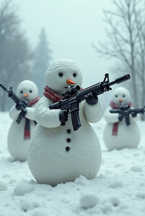 Snowman guns 