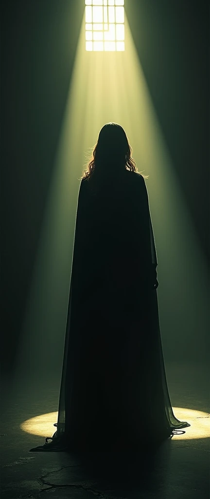 Dynamics between light and darkness
"In a dark prison cell, Delphinie stands, shrouded in shadows that seem to intensify her stern, defensive demeanor. In front of her, Andromeda Tonks is illuminated by a ray of warm light coming in from a small window. Th...