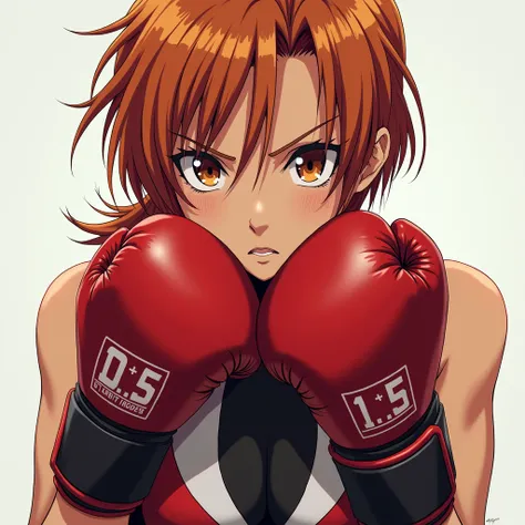 Misaka Mikoto、boxing、boxingグローブ:1.5、UHD, retina, masterpiece, ccurate, anatomically correct, textured skin, super detail, high details, high quality, best quality, highres, 4K