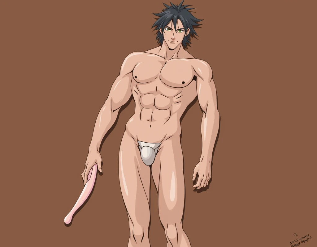 man, naked,  rubber penis , big, here, musCUloso, Itadoris, anime, hentai, gay, nude, porn, gay, sex, gay, whoredom, CU, sperm