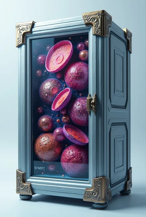  it creates an image of merging freezer with cell, but that it has the body of freezer ,  but with the color palette of cell  