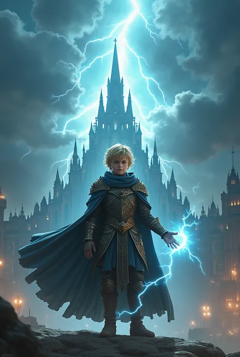 King of Storms 3d boy character with blond hair 