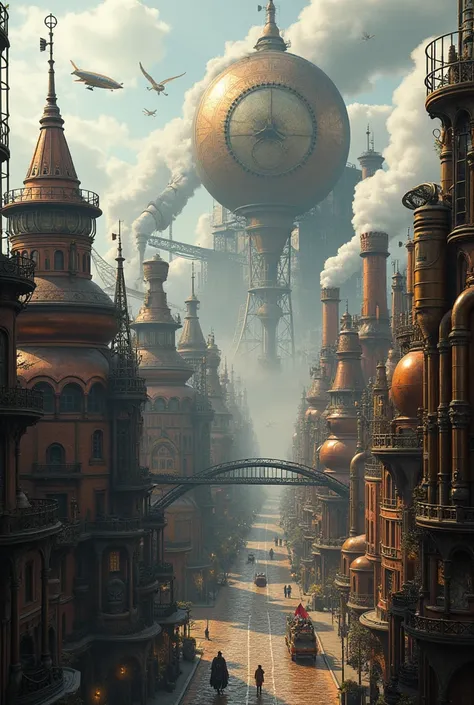 Steampunk City
