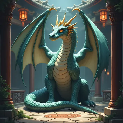 Dragon Antique Anime Style