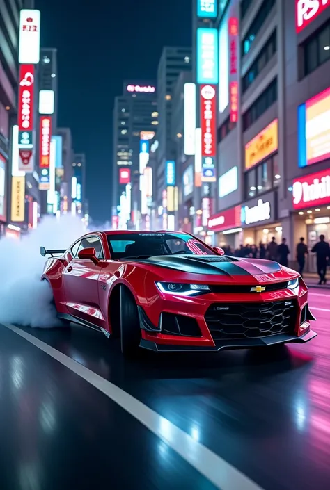 Chevrolette camaro sl1 hellcat drift in tokyo