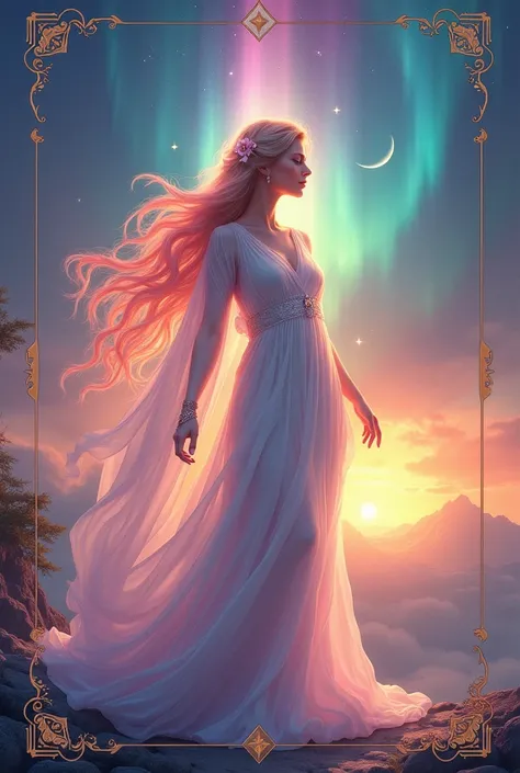 tarot card, Aurora (Goddess of the dawn)