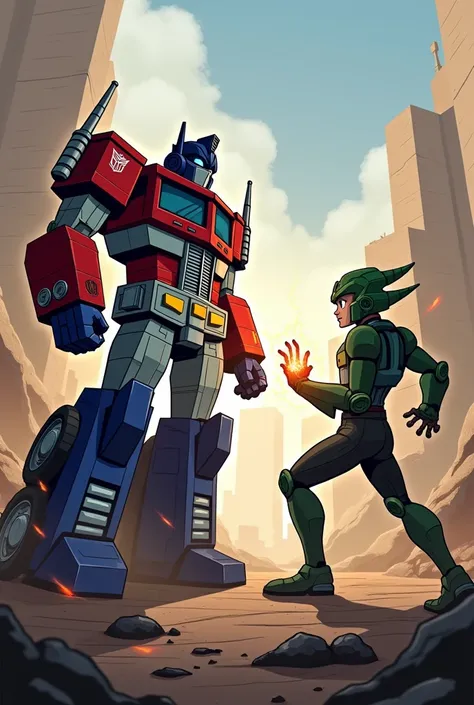 Optimus prime vs Ben10