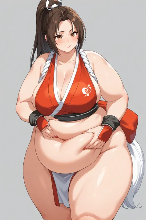   score_9,   score_8_up,   score_7_up,   score_6_up,   score_5_up,   score_4_up,     masterpieces during breakfast  ,   top quality,   very aesthetic,   absurd, mai shiranui, Mai Shiranui,  source_Anime, Anime screencap,    one woman , Alone,  personal  , ...