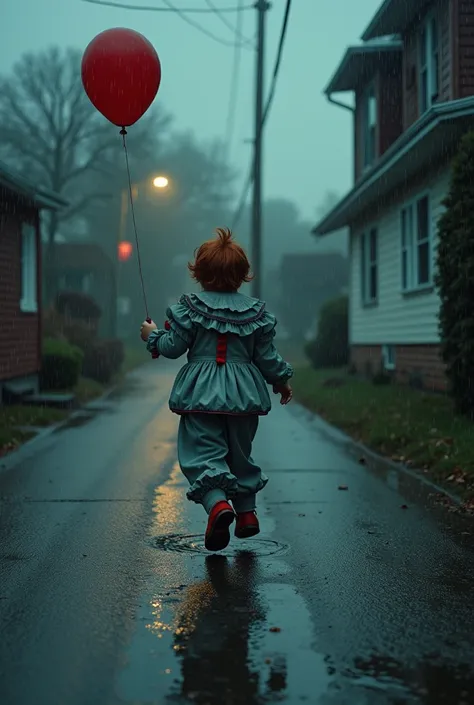 Our story begins on a rainy day in Derry. Little Georgie Denbrough excitedly runs outside to play with a paper boat his older brother Bill made for him. As the boat floats down the street, it slips into a storm drain. That’s where Georgie encounters Pennyw...