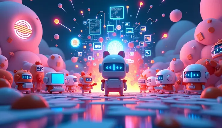 THE EXPLOSION OF INFORMATION TECHNOLOGY IN CHIBI3D ANIMATION STYLE