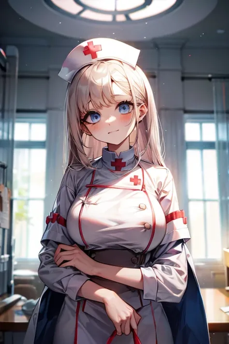 White nurse uniform